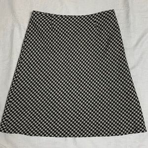 Chadwick’s of Boston houndstooth wool blend skirt size 14